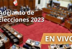 Congreso rechaza dictamen en minoría de Perú Libre para adelanto de elecciones 2023