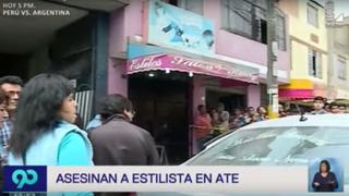 Ate: estilista es hallado muerto dentro de su salón de belleza