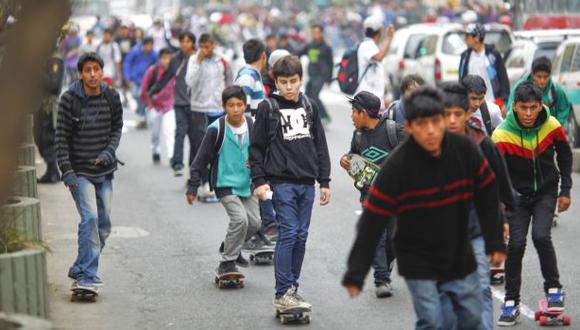 Desvíos en Breña y Cercado de Lima por competencia de skate