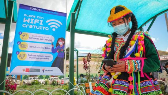 Las “plazas WiFi” se proyectan en las regiones de Ica (30), Amazonas (110), Huánuco (315), Pasco (235), Áncash (460), Arequipa (226) La Libertad (694), San Martín (169), Tumbes (30), Piura (60), y Cajamarca (88) | Foto: MTC