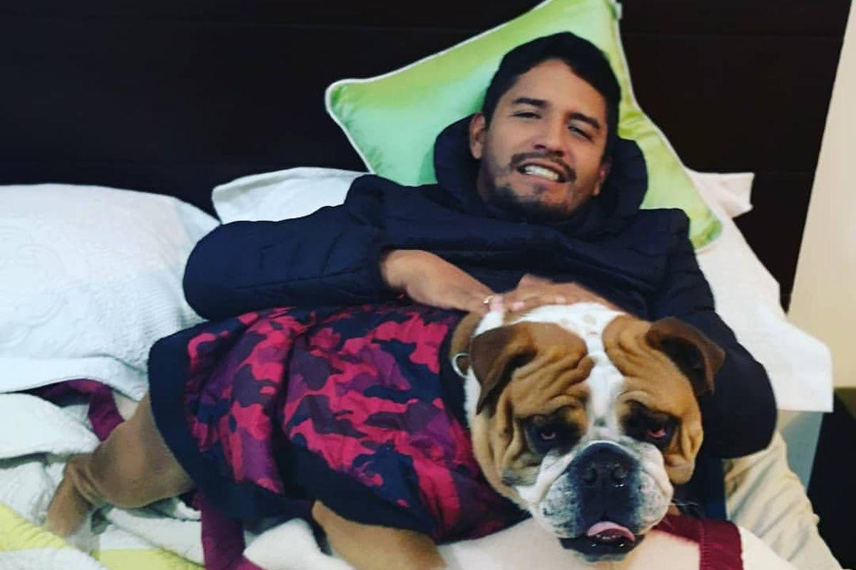 Reimond Manco pasa así los días de cuarentena. (Foto: Instagram)