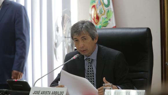 Ministro de Economía y Finanzas, José Arista Arbildo. (Foto: GEC)