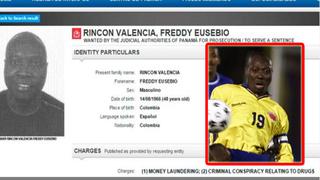 Freddy Rincón: Interpol pide captura del ex jugador colombiano