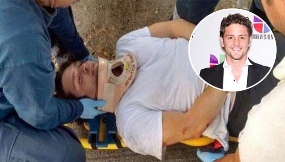 Ex RBD Christopher Uckermann fue atropellado por un policía