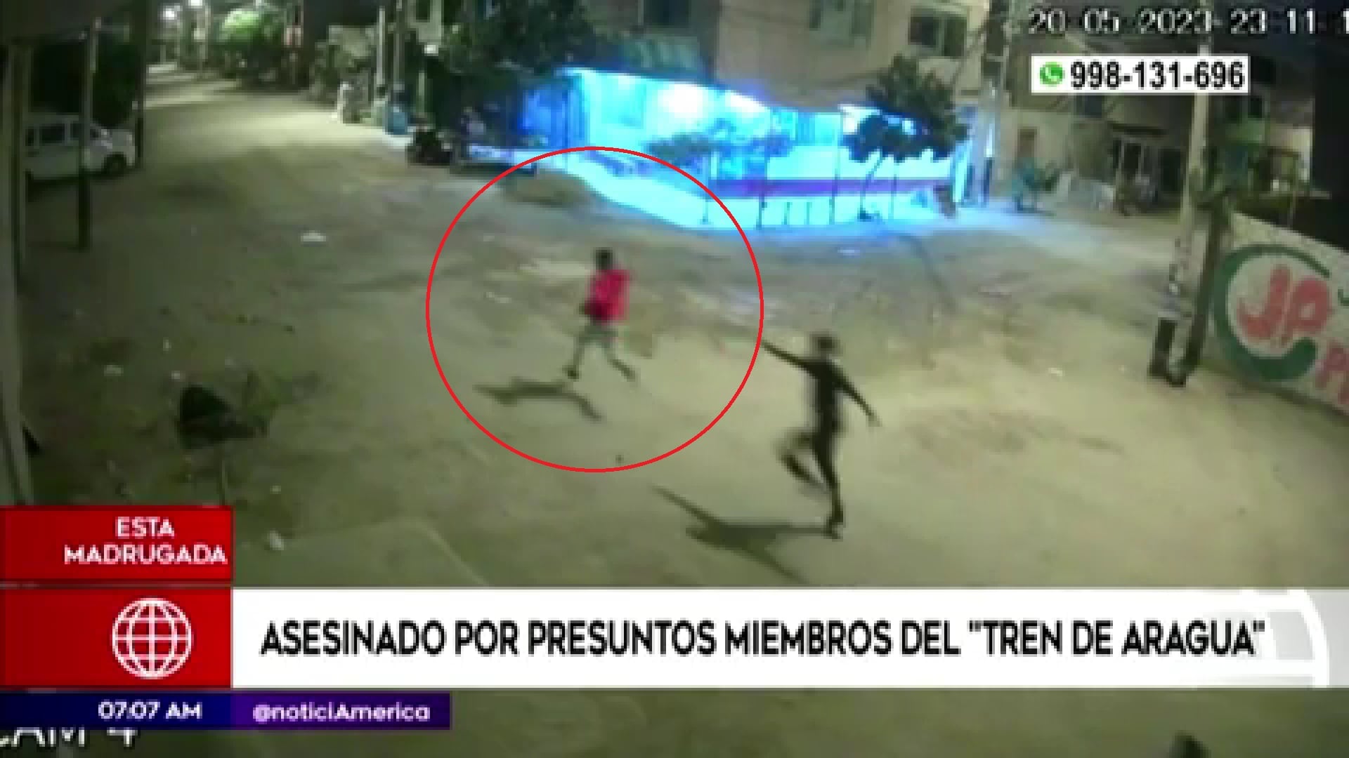 SMP: hombre es asesinado a balazos por miembros del ‘Tren de Aragua’ | VIDEO