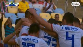 Paraguay vs. Qatar: Diego Haro cobró penal para los guaraníes y Cardozo anotó el 1-0 con 'bombazo' | VIDEO