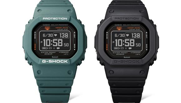 El G-Shock G-SQUAD DW-H5600 de Casio tiene funciones similares a las de un smartwatch.