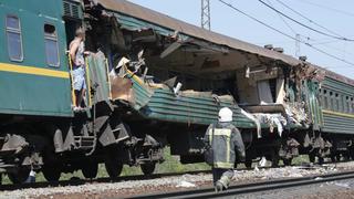 Colisión de dos trenes dejó al menos 5 muertos cerca de Moscú