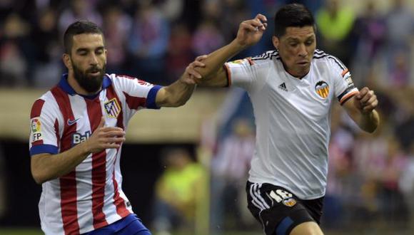 Atlético de Madrid empató 1-1 con Valencia por la Liga BBVA