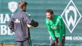 Claudio Pizarro volvió a entrenar con Werder Bremen [VIDEO]