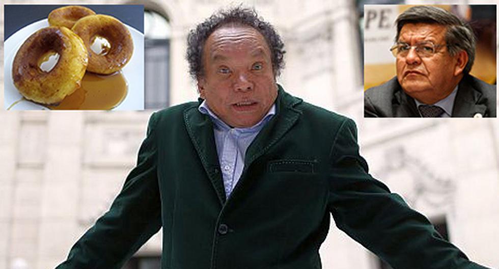 Melcochita defendió a los picarones peruanos gastándole una broma al candidato presidencial César Acuña. (Foto: Difusión)