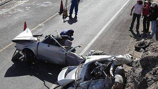 Arequipa: tres muertos dejó accidente en vía de ingreso a la ciudad