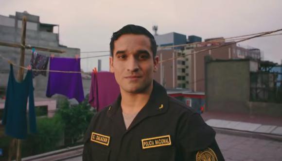 Martin Velásquez interpreta a un policía en esta serie sobre los "héroes de la pandemia". (Foto: Del Barrio Producciones)