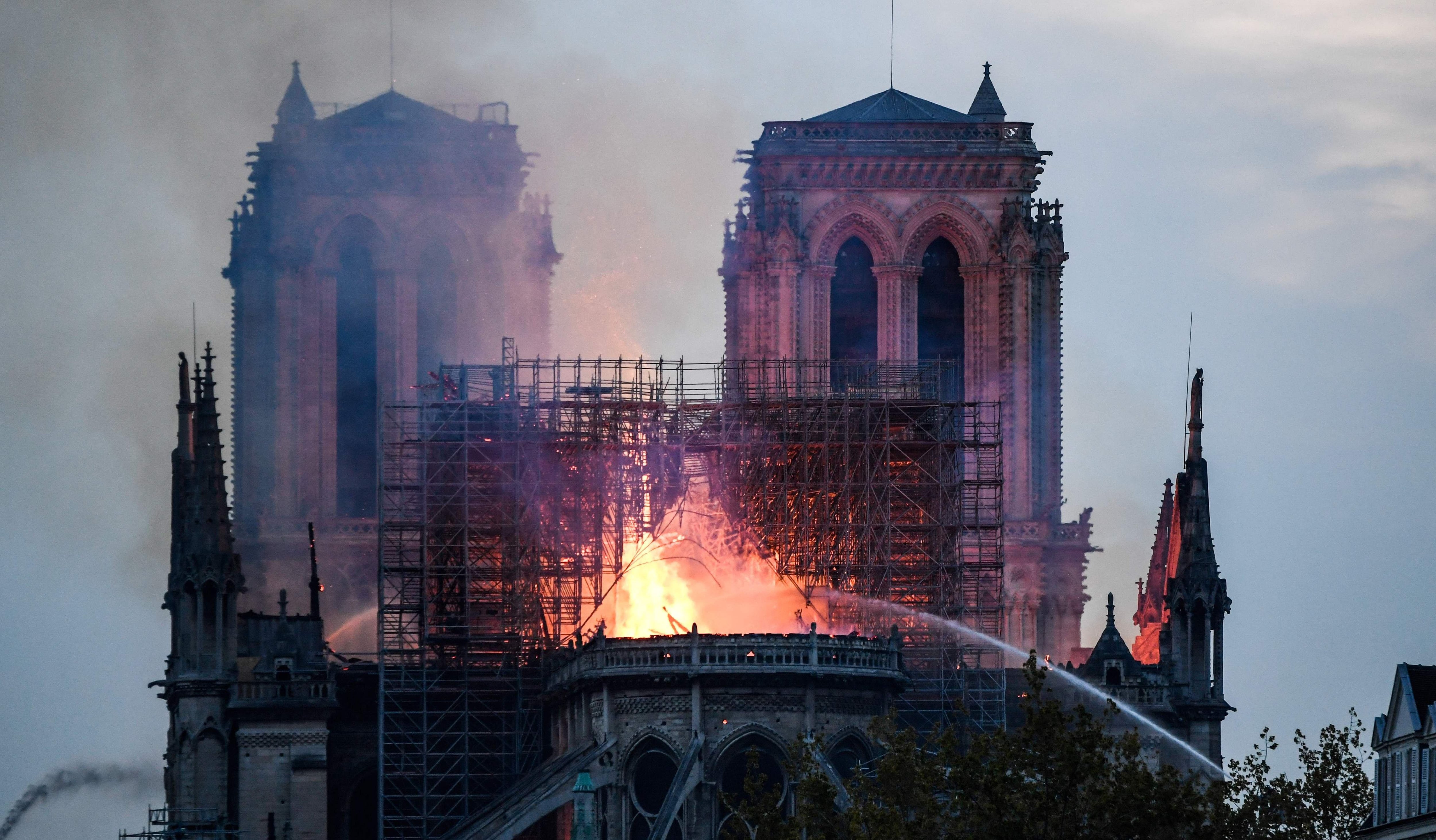 La catedral de Notre Dame se incendió el pasado 15 de abril. (AFP / Bertrand GUAY).