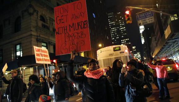 Eric Garner: Neoyorquinos inician segunda noche de protestas