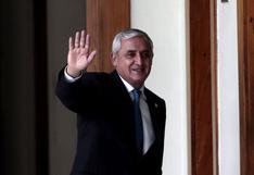 Guatemala: renuncia presidente Otto Pérez Molina tras orden de captura por corrupción