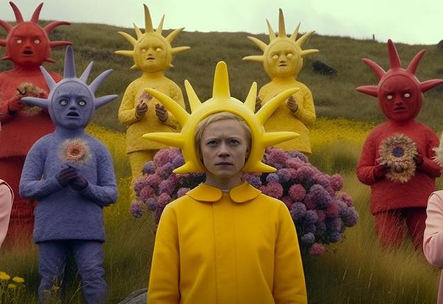 Le preguntaron a una IA cómo se vería una película de terror protagonizada por Teletubbies y este fue el aterrador resultado