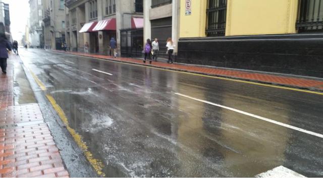 Intensa llovizna en Lima deja estas imágenes [FOTOS] - 4