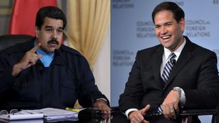 Maduro acusa a Marco Rubio de financiar disturbios en Venezuela