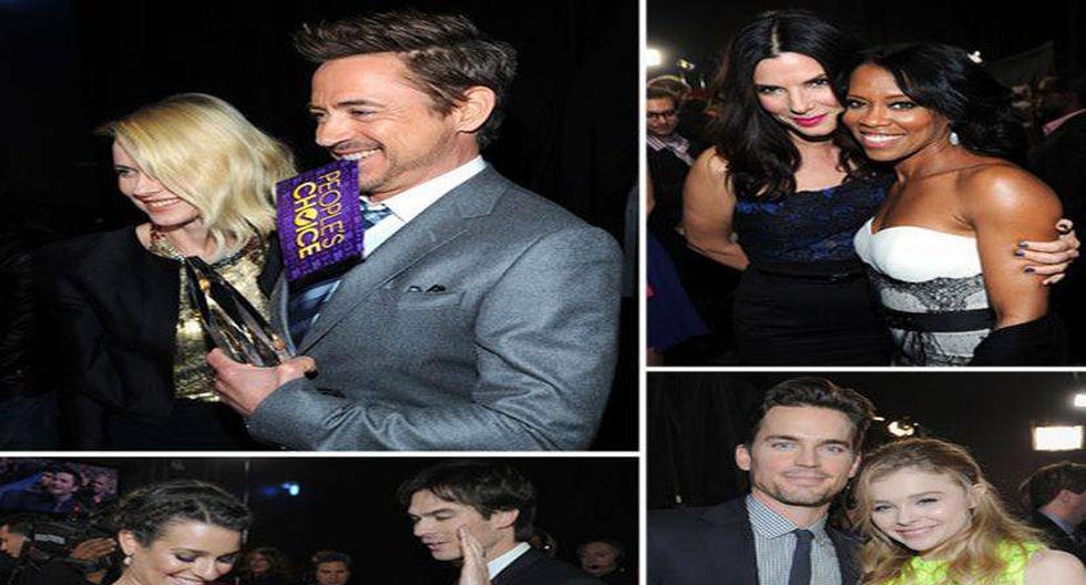  Robert Downey, Sandra Bullock y Jennifer Aniston fueron algunos de los premiados. (Foto: Popsugar.com)