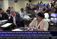 Luis Castañeda Lossio y su actitud durante la audiencia  de prisión preventiva en su contra