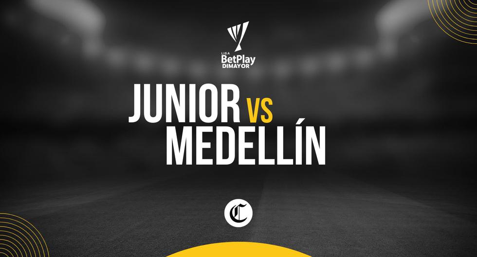 Junior vs. Medellín live: what time do they play and how to watch it at the end of the Betplay League