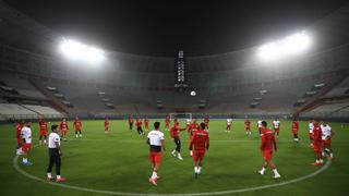 Selección peruana: equipo de Ricardo Gareca entrenó en el Estadio Nacional pensando en Colombia | FOTOS