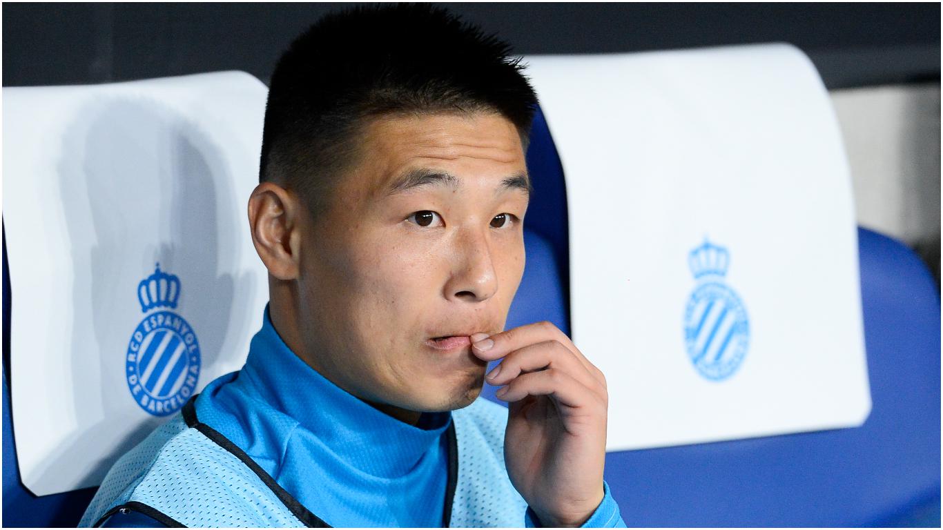 Wu Lei, delantero del Espanyol. (Foto: EFE)