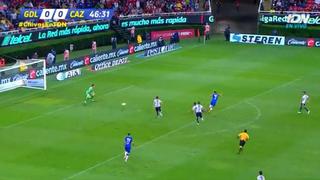 Chivas vs. Cruz Azul: Cauteruccio anotó este golazo pese a la lluvia | VIDEO