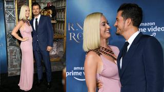 Katy Perry y Orlando Bloom derrochan amor sobre la alfombra roja | FOTOS