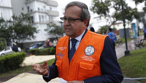 El alcalde de Miraflores, Luis Molina, logró superar el coronavirus (COVID-19). (GEC)