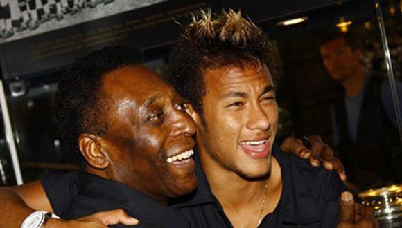 Neymar estuvo con Pelé en clínica francesa. (Foto: AP)