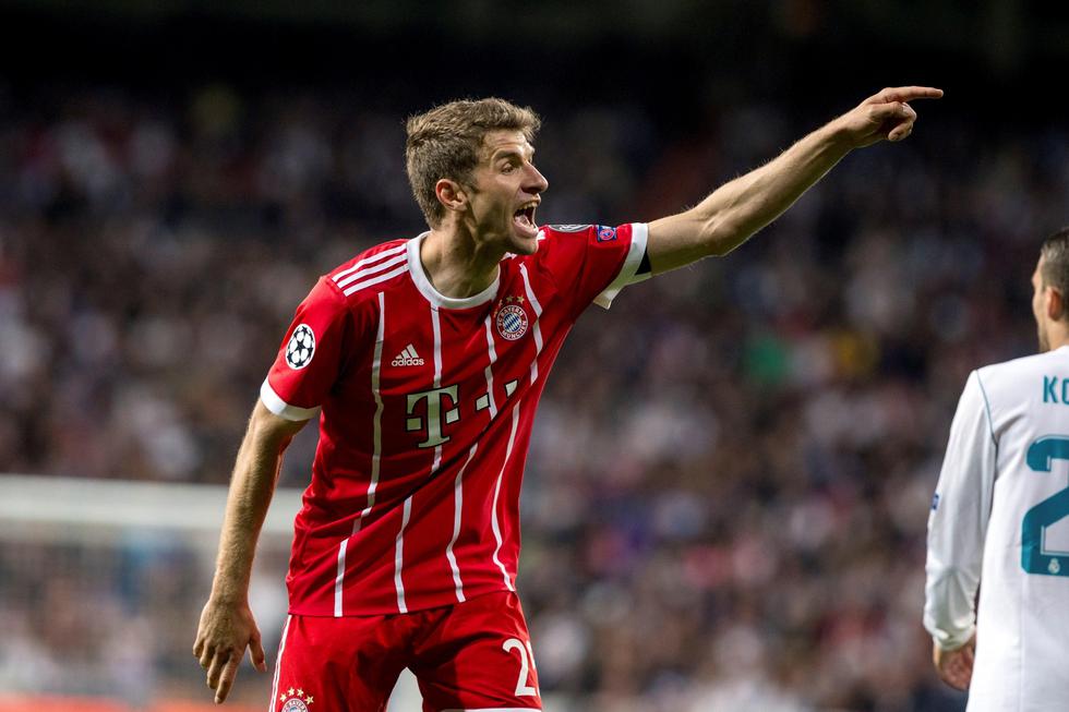 Thomas Müller se refirió a la eliminación del Bayern Múnich ante Real Madrid en la Champions League. (Foto: EFE)