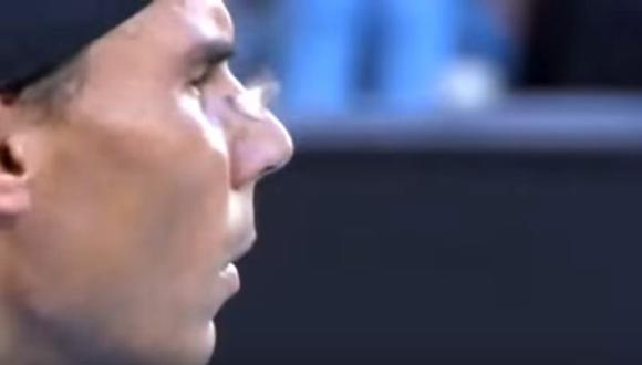 Polilla incomodó a Rafael Nadal en pleno partido contra Raonic