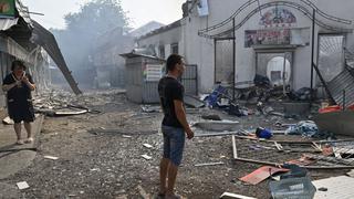 Rusia lanza un bombardeo masivo sobre la ciudad ucraniana de Slovyansk y deja al menos 6 muertos