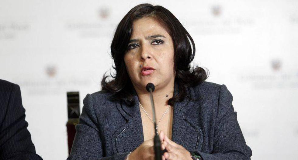 Ministra Ana Jara pidió que el Congreso debe determinar con urgencia los alcances de esta norma. (Foto: Andina)