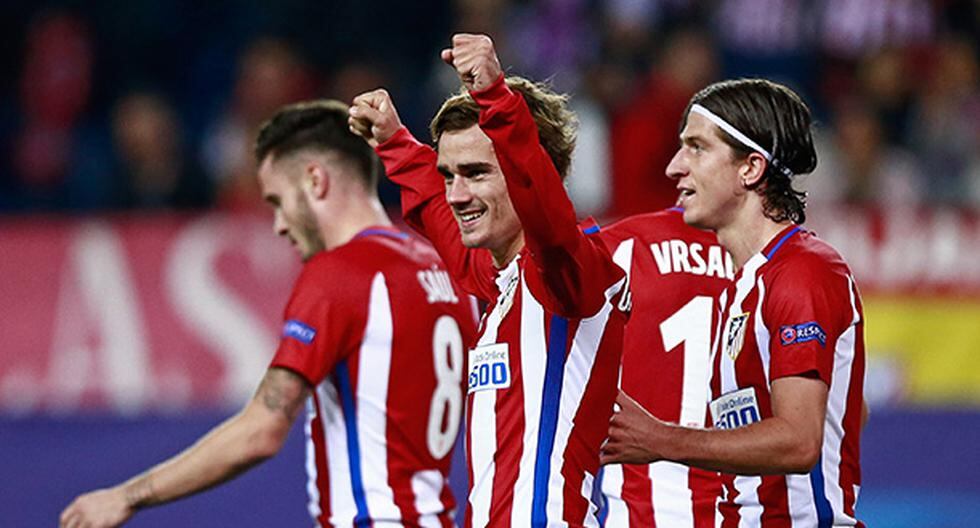 A los 29 minutos, Antoine Griezmann apareció como el goleador que es para poner el transitorio 1-0 del Atlético de Madrid ante Rostov, por la Champions League. (Foto: Getty Images)