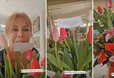 Día de la madre: el esposo de Magaly Medina le envía flores por su día 