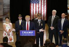 Donald Trump ataca a la prensa por donativo a veteranos de guerra