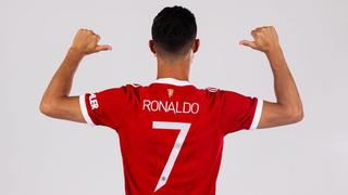 Cristiano Ronaldo vestirá el número 7 en Manchester United