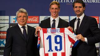 Fernando 'Niño' Torres fue presentado en el Atlético de Madrid