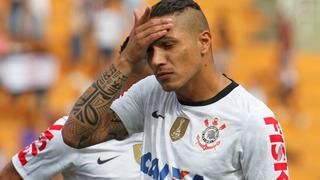 Corinthians con Paolo Guerrero en la cancha perdió 1-0 con Luverdense
