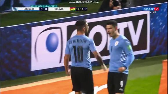 Giorgian De Arrascaeta scored 1-0 in Uruguay vs.  Bolivia by qualifying Qatar 2022.  (Video SporTV)