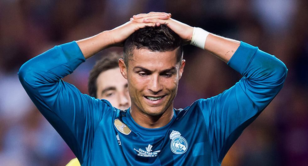 Cristiano Ronaldo rompió su silencio y mostró su enojo tras el castigo de 5 partidos por su polémica acción contra el árbitro en la Supercopa de España. (Foto: Getty Images)