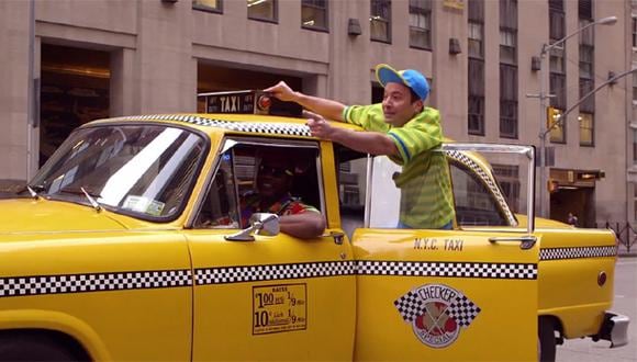 "El príncipe del rap": Jimmy Fallon recreó intro de la serie