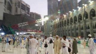 La Meca: grúa cayó sobre Mezquita Sagrada y mató a 107 [VIDEO]
