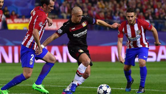 Atlético de Madrid eliminó al Leverkusen en la Champions League