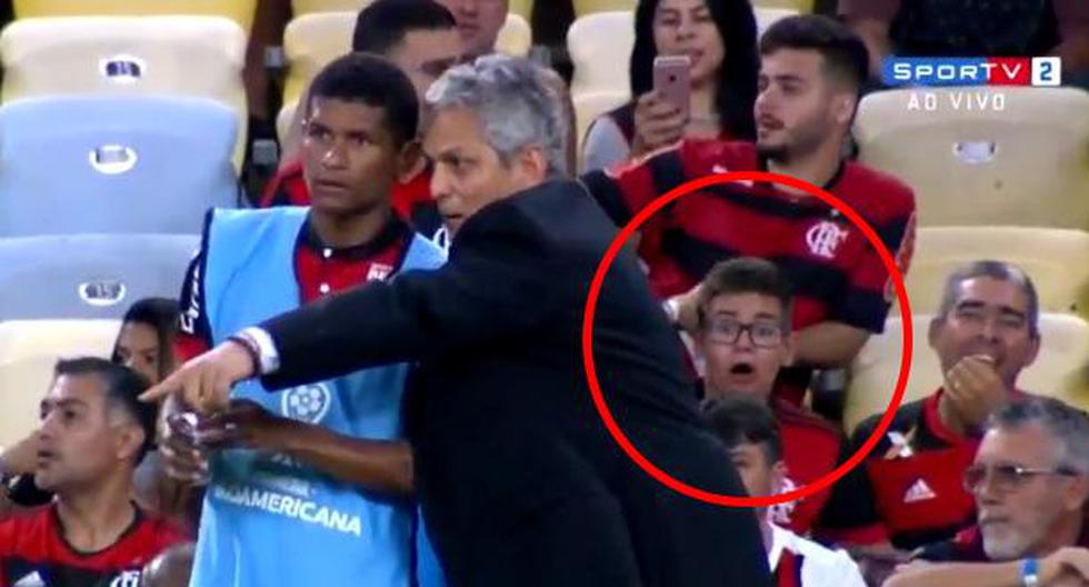 Este video está dando que hablar en Brasil. Sucedió durante el partido entre Flamengo y Fluminense por la Copa Sudamericana. (Video: YouTube)
