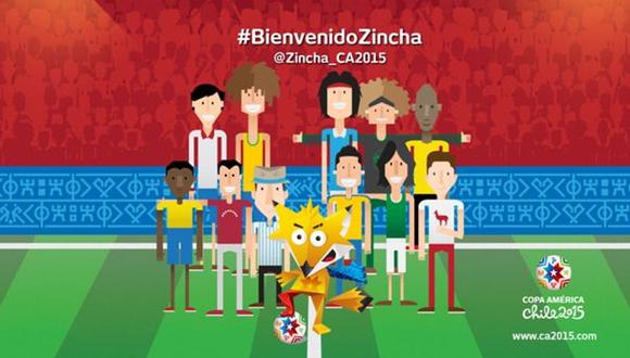 Copa América 2015: "Zincha", el nombre de la mascota del torneo