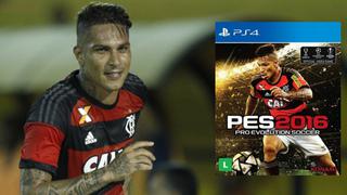 Paolo Guerrero es portada especial del PES 2016 en Brasil